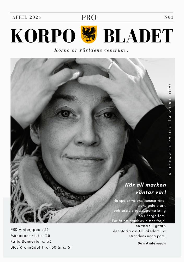 Korpo Bladet N83 front page